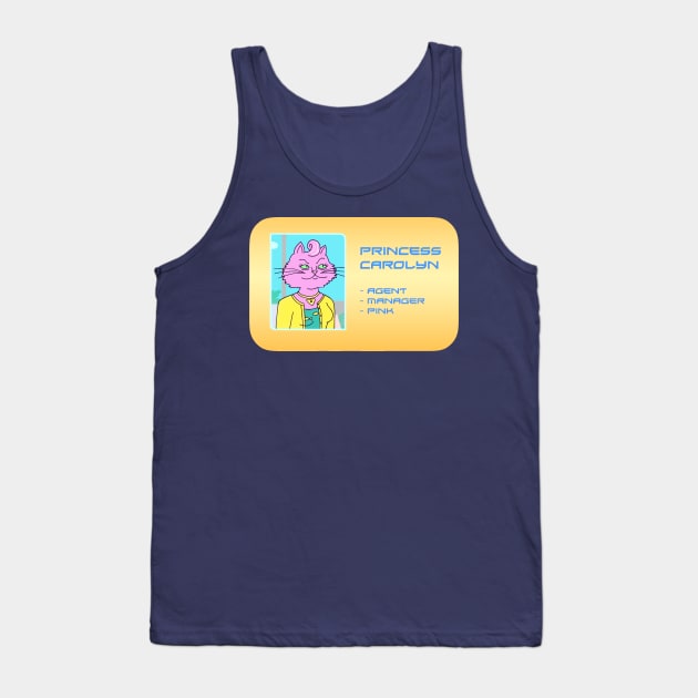 Princess Carolyn Agent Manager Tank Top by katmargoli